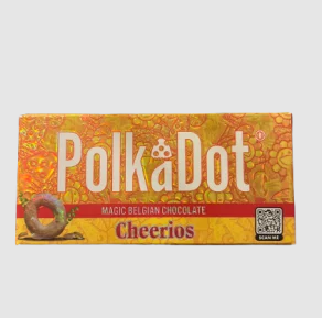 Polkadot Cheerios Belgian Chocolate Bar