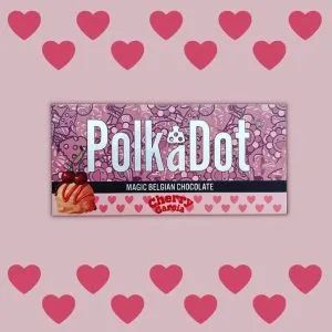 Polkadot Cherry Garcia Chocolate Bar