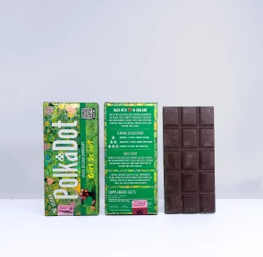 Polkadot Girl Scout Chocolate Bar