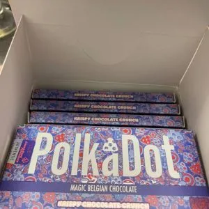 Polkadot Krispy Chocolate Crunch